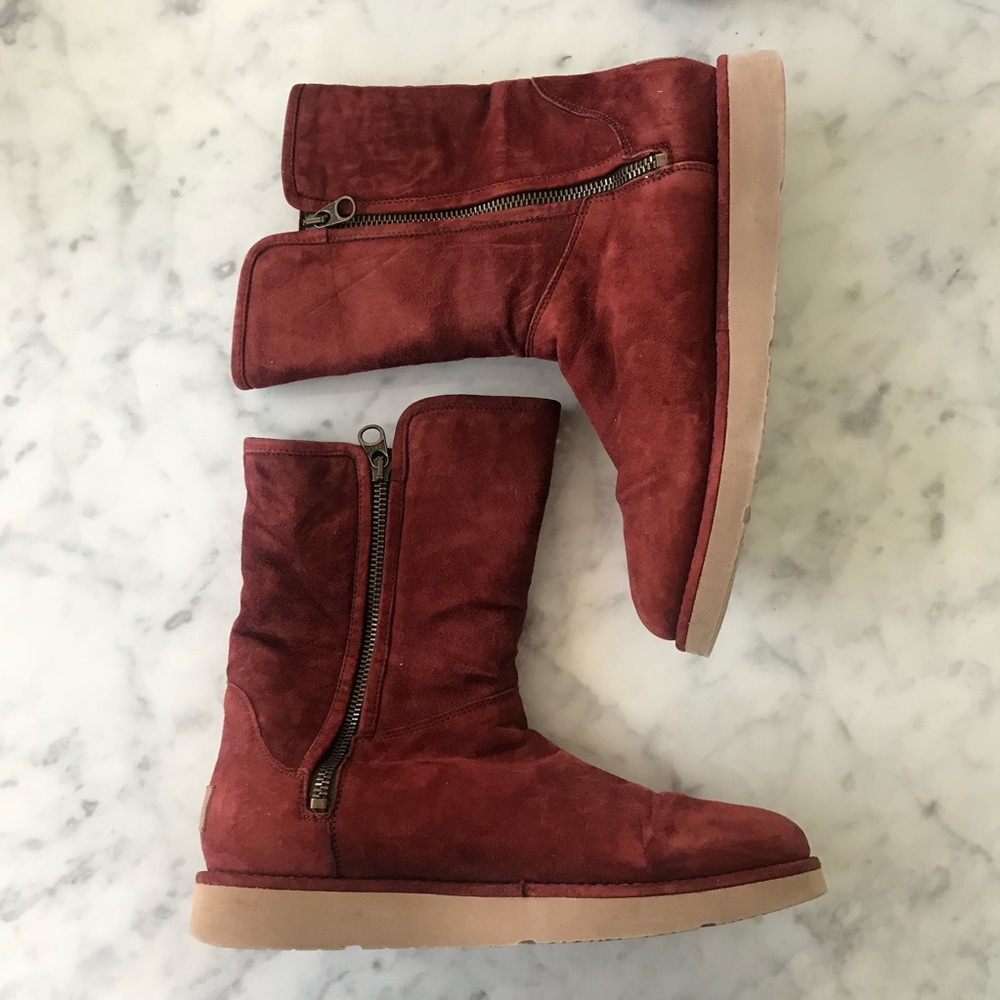 Maroon Ugg Boots
